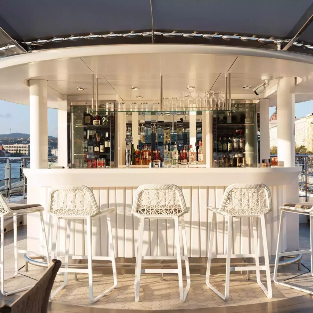 barra de bar exterior