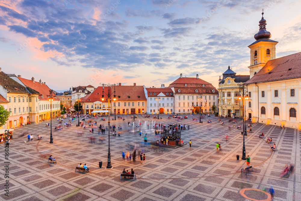 Sibiu, Romania. Large Square